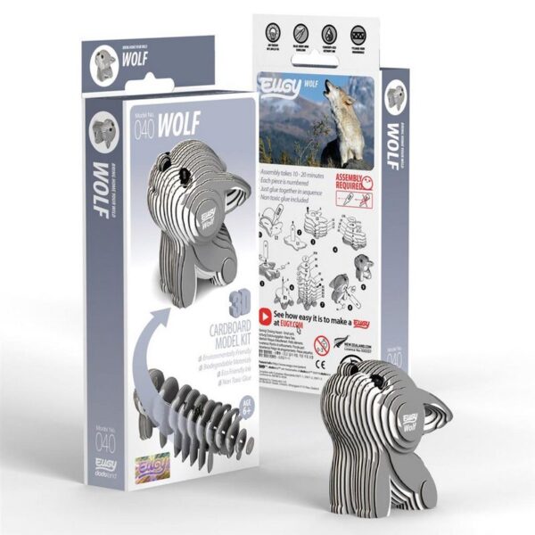 EUGY Puzzle 3D - Loup – Image 2
