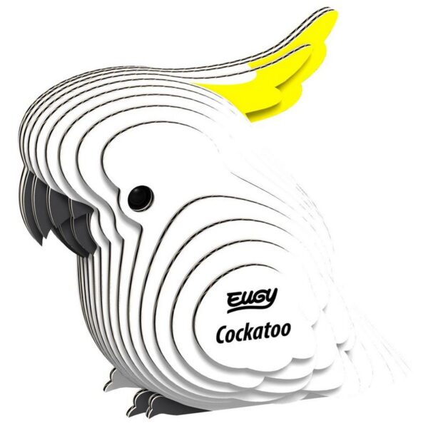 EUGY Puzzle 3D - Cacatoès