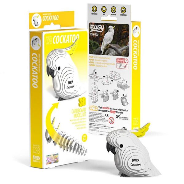 EUGY Puzzle 3D - Cacatoès – Image 2