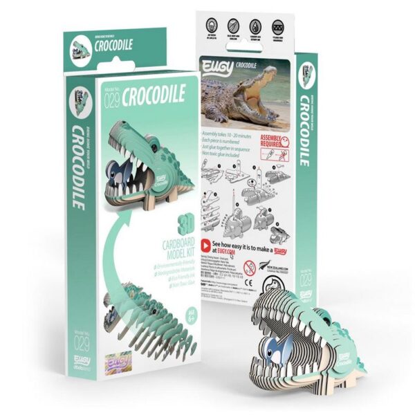 EUGY Puzzle 3D - Crocodile – Image 2