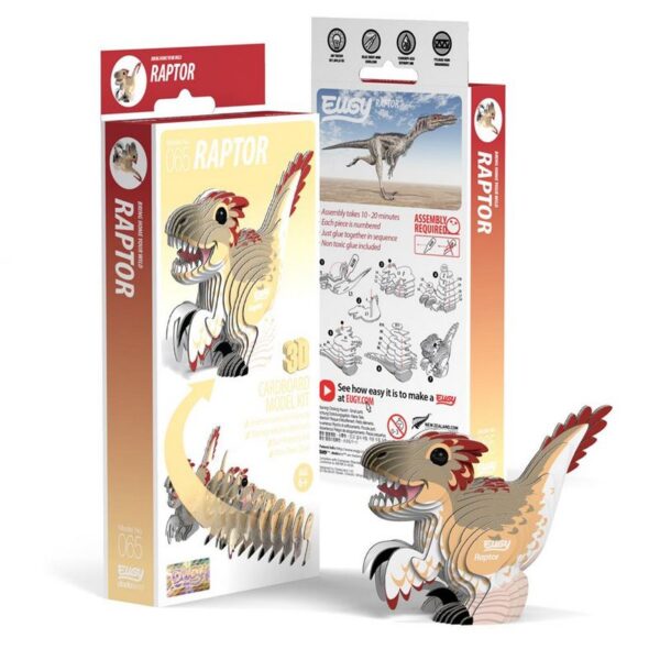 EUGY Puzzle 3D - Raptor – Image 2