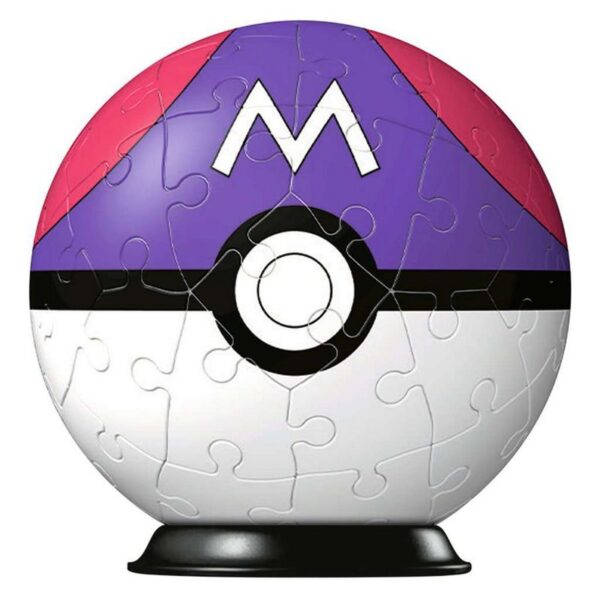 Puzzle 3D - Master Ball / Pokémon - 54 p – Image 2