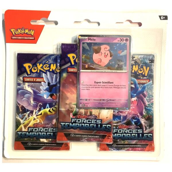 Pokémon Blister 3 Booster + 1 carte Mélo | EV05 - FR