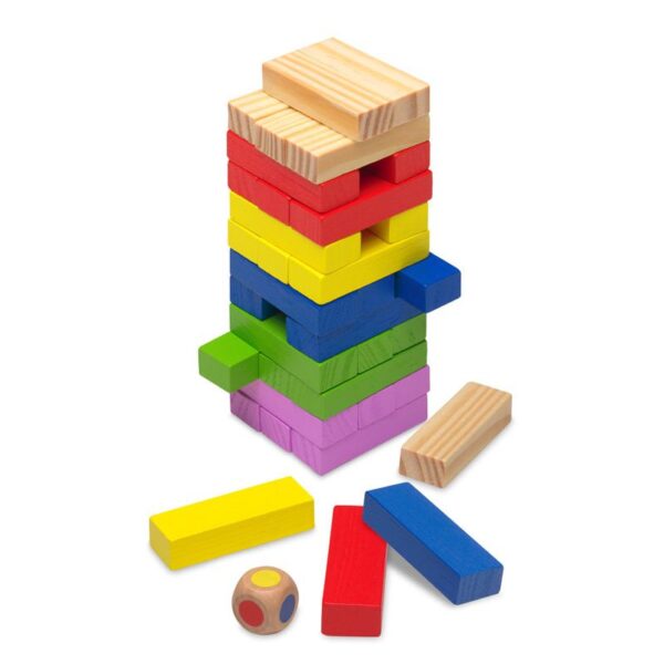 Jenga - 6 couleurs – Image 2