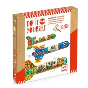 Avions à colorier DIY – Dans le ciel