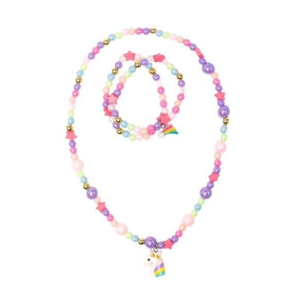 Collier et bracelet - Licorne étoilé