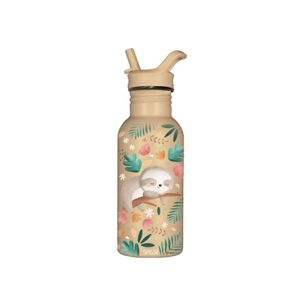 Gourde en inox 500 ml - Paresseux