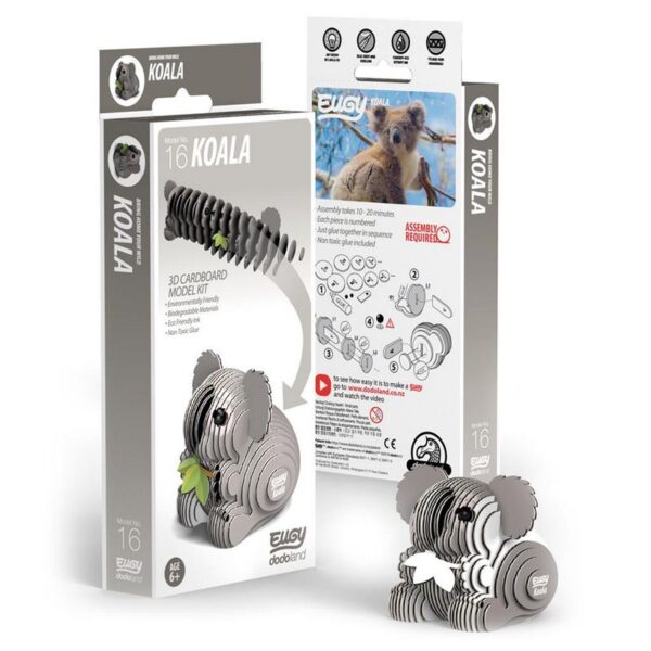 EUGY Puzzle 3D – Koala – Image 3
