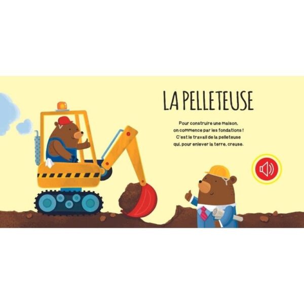 Les engins de chantier - Livre sonore – Image 2
