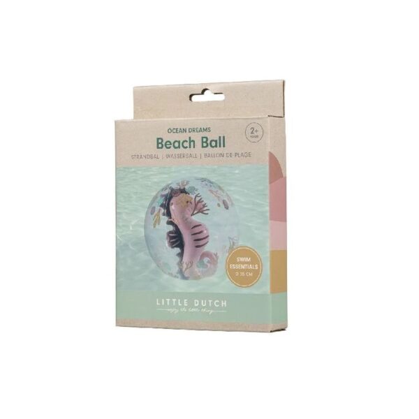 Ballon de plage 3D Rose – Image 2