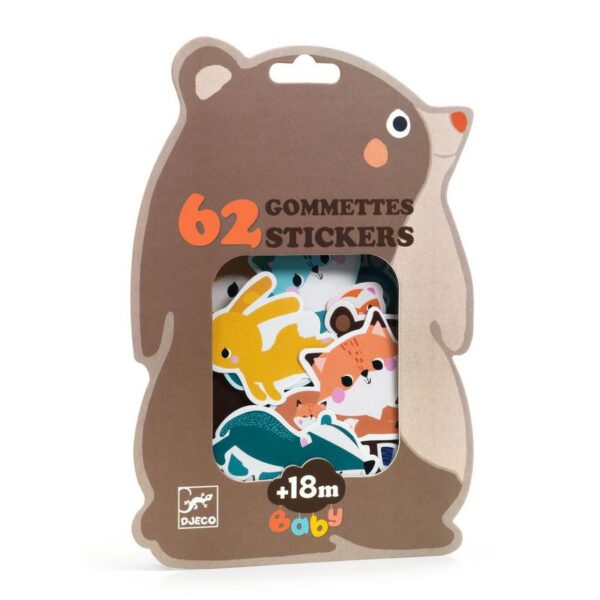 Gommettes - Animaux de la forêt