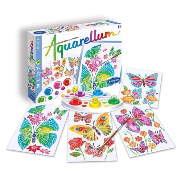 Aquarellum Junior Papillons & Fleurs – Image 2