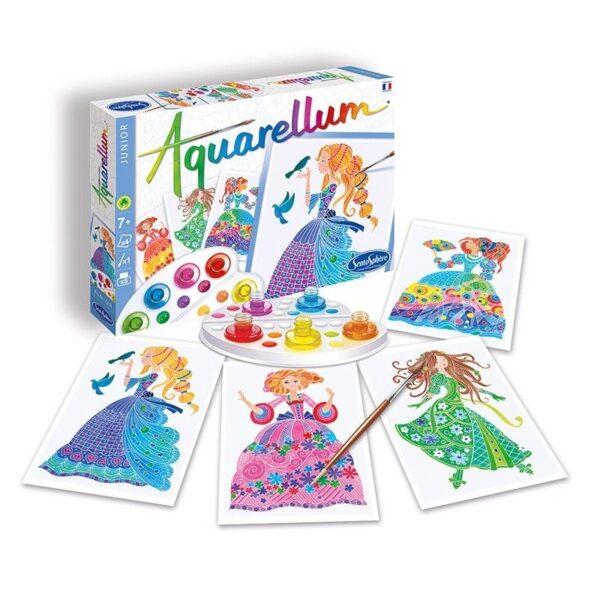 Aquarellum Junior Princesses Fleurs – Image 2