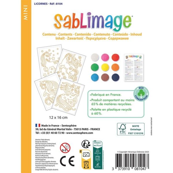 Mini Sablimage Licornes – Image 3