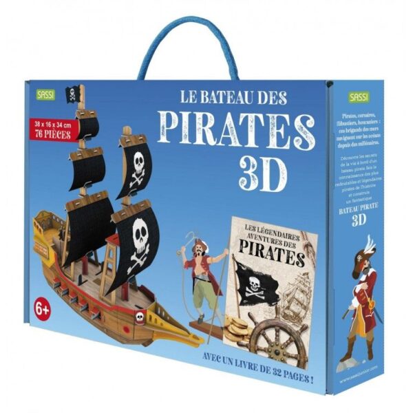 Le bateau des Pirates 3D