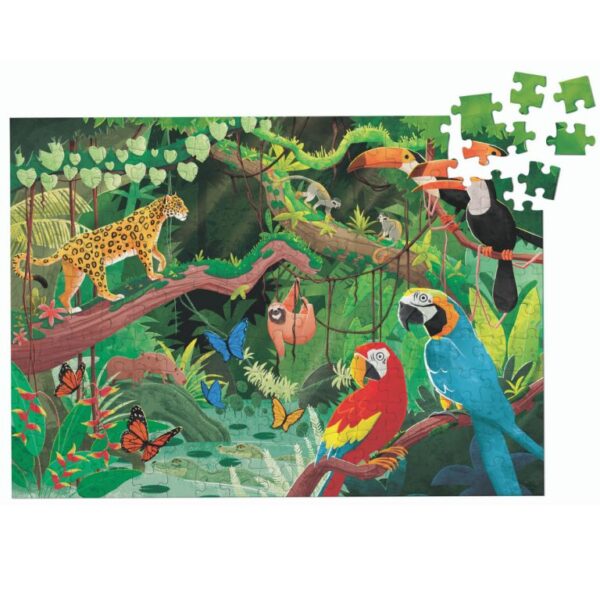 Puzzle + Livre - L'Amazonie 220pcs – Image 2