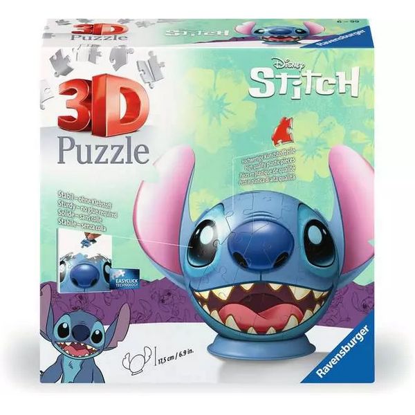 4005556115747-puzzle-3d-ronds-disney-stitch---77-pieces