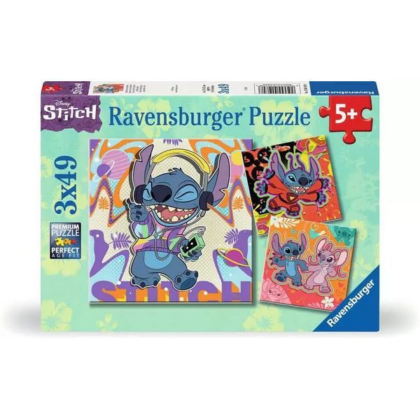 4005555010708-puzzle-disney-stitch-jouer-la-journee---3x49p