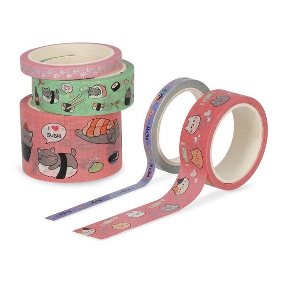 8052694029975-set-de-5-rubans-adhesifs-en-papier---tape-by-tape-chat