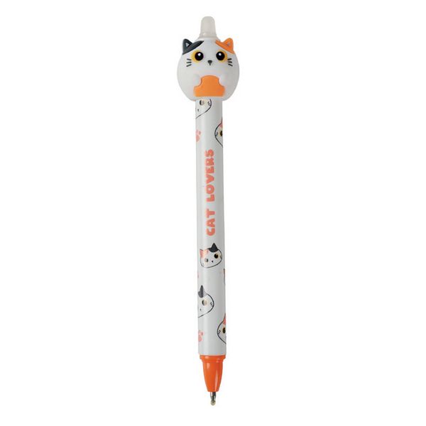 8053634002966-stylo-encre-effacable-3d---chat-roux