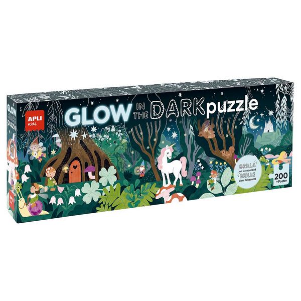 8410782196921-puzzle-glow-in-the-dark-la-foret-magique-200-pcs