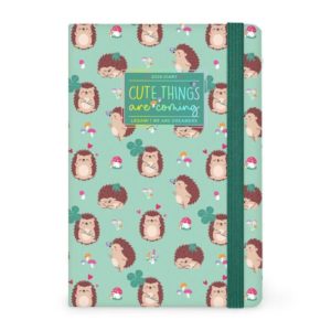 Agenda 12 Mois Semainier Hérissons – Medium – 2026