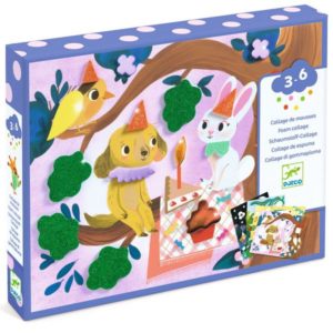 Collage de mousses – Fêtes scintillantes