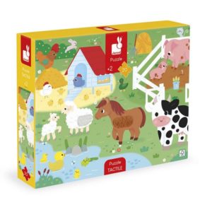 Puzzle tactile Ferme – 20 pcs