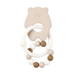 Anneau de dentition en silicone Ours