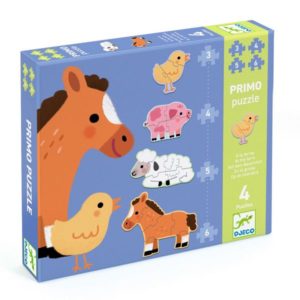 Puzzles Primo – À la ferme 3-4-5-6 pièces