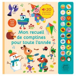 Mon recueil de comptines pour toute l’année