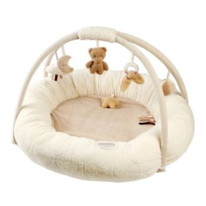Tapis de jeu bébé écru avec arches – Teddy