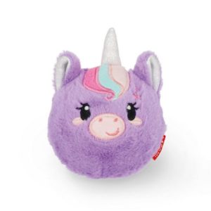 Balle rebondissante peluche – Licorne