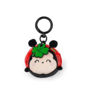 Porte-clés en peluche – Coccinelle