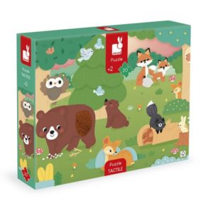 Puzzle tactile Forêt – 20 pcs
