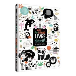 Mon très grand livre d’éveil en noir et blanc