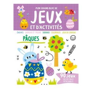Mon grand bloc de jeux et d’activités