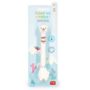 Stylo à bille avec base – Lama