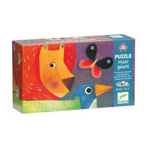 Puzzle maxi géant – La parade des animaux – 36 pcs