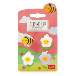 Set de 4 Mini Barrettes à Cheveux Bee – Clip me up!