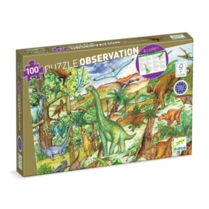 Puzzle observation Dinosaures – 100 pcs