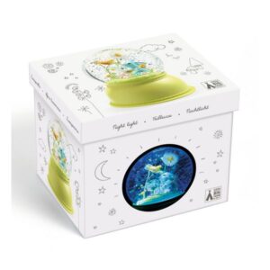 Veilleuse et boule de neige Lapin