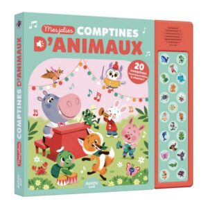 Mes jolies comptines d’animaux – 20 comptines