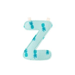 Lettre en tissu Z – Ananas