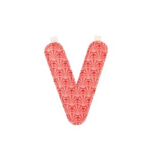Lettre en tissu V – Réversible