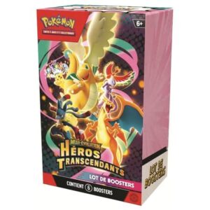 Pokémon – ME2.5 Bundle de 6 boosters Héros Transcendants – FR