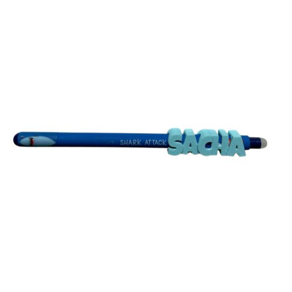 2000000001890-prenom-personnalise-pour-stylo-effacable--4-pcs--bleu-ciel