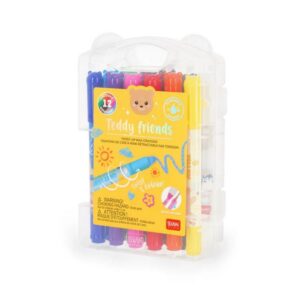 Crayons de cire à mine rétractable – Teddy Friends