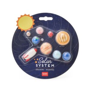 Set de 9 gommes – Système solaire
