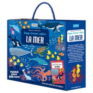 Voyage, découvre, explore la mer!